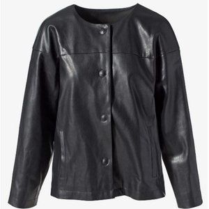 Chico's Faux Leather Jacket